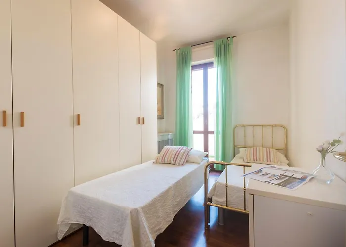 Apartment 607 - Bellissimo Quadrilocale In Centro A Numana, Aria Condizionata, Portico, Vista Mare Spettacolare E Garage