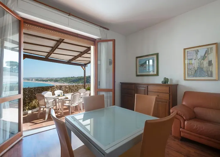 Apartment 607 - Bellissimo Quadrilocale In Centro A Numana, Aria Condizionata, Portico, Vista Mare Spettacolare E Garage Numana